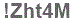 The text to enter in the texbox below is: !Zht4M