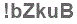 The text to enter in the texbox below is: !bZkuB