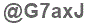 The text to enter in the texbox below is: @G7axJ