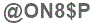 The text to enter in the texbox below is: @ON8$P