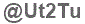The text to enter in the texbox below is: @Ut2Tu