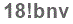 The text to enter in the texbox below is: 18!bnv