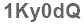 The text to enter in the texbox below is: 1Ky0dQ