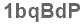 The text to enter in the texbox below is: 1bqBdP