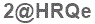 The text to enter in the texbox below is: 2@HRQe
