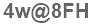 The text to enter in the texbox below is: 4w@8FH