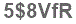 The text to enter in the texbox below is: 5$8VfR