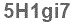 The text to enter in the texbox below is: 5H1gi7
