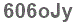 The text to enter in the texbox below is: 606oJy