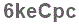 The text to enter in the texbox below is: 6keCpc