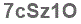 The text to enter in the texbox below is: 7cSz1O