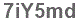 The text to enter in the texbox below is: 7iY5md