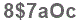 The text to enter in the texbox below is: 8$7aOc