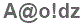 The text to enter in the texbox below is: A@o!dz