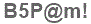 The text to enter in the texbox below is: B5P@m!