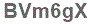 The text to enter in the texbox below is: BVm6gX