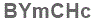 The text to enter in the texbox below is: BYmCHc