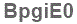 The text to enter in the texbox below is: BpgiE0
