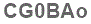 The text to enter in the texbox below is: CG0BAo