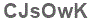 The text to enter in the texbox below is: CJsOwK