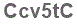 The text to enter in the texbox below is: Ccv5tC