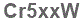 The text to enter in the texbox below is: Cr5xxW