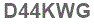The text to enter in the texbox below is: D44KWG