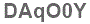 The text to enter in the texbox below is: DAqO0Y