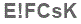 The text to enter in the texbox below is: E!FCsK