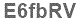 The text to enter in the texbox below is: E6fbRV