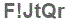 The text to enter in the texbox below is: F!JtQr