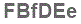 The text to enter in the texbox below is: FBfDEe