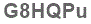 The text to enter in the texbox below is: G8HQPu