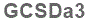 The text to enter in the texbox below is: GCSDa3