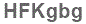 The text to enter in the texbox below is: HFKgbg