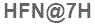 The text to enter in the texbox below is: HFN@7H
