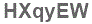 The text to enter in the texbox below is: HXqyEW