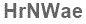 The text to enter in the texbox below is: HrNWae