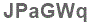 The text to enter in the texbox below is: JPaGWq