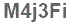The text to enter in the texbox below is: M4j3Fi