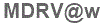 The text to enter in the texbox below is: MDRV@w