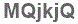 The text to enter in the texbox below is: MQjkjQ