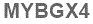 The text to enter in the texbox below is: MYBGX4