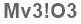 The text to enter in the texbox below is: Mv3!O3