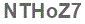 The text to enter in the texbox below is: NTHoZ7