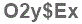 The text to enter in the texbox below is: O2y$Ex