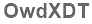 The text to enter in the texbox below is: OwdXDT