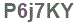 The text to enter in the texbox below is: P6j7KY