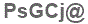 The text to enter in the texbox below is: PsGCj@