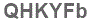 The text to enter in the texbox below is: QHKYFb